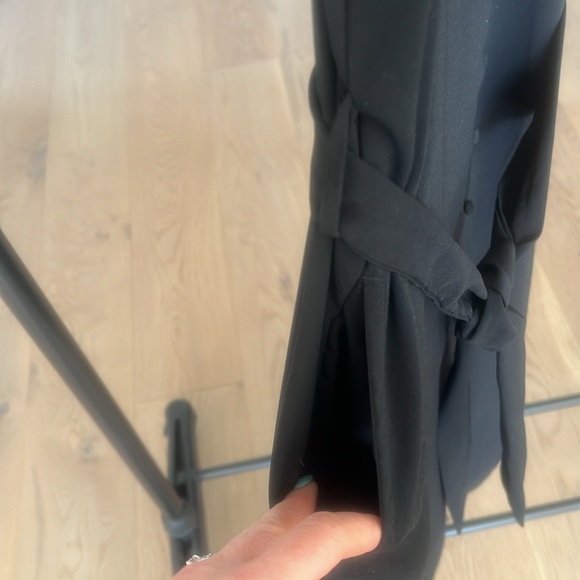 Strappy midlength Frank & Osk medium dress with pockets - Picture 4 of 8